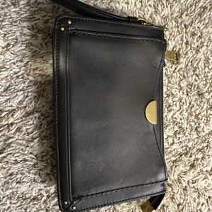 Coach Dreamer Wristlet Black